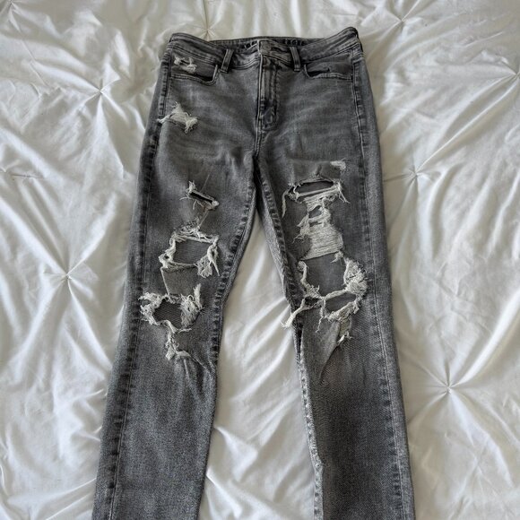 American Eagle Super Hi-Rise Jegging Next Level Stretch - Picture 1 of 5